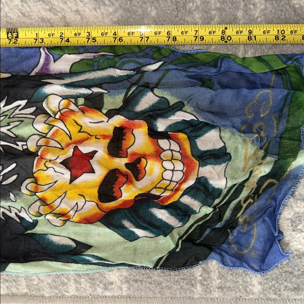 Colorful ED Hardy Scarf 🧣 - Picture 5 of 5